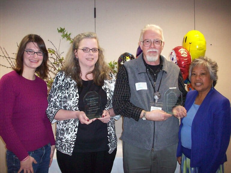 Lisa Beranek (left) shares the impact of Bernie (right), her long-time mentor.