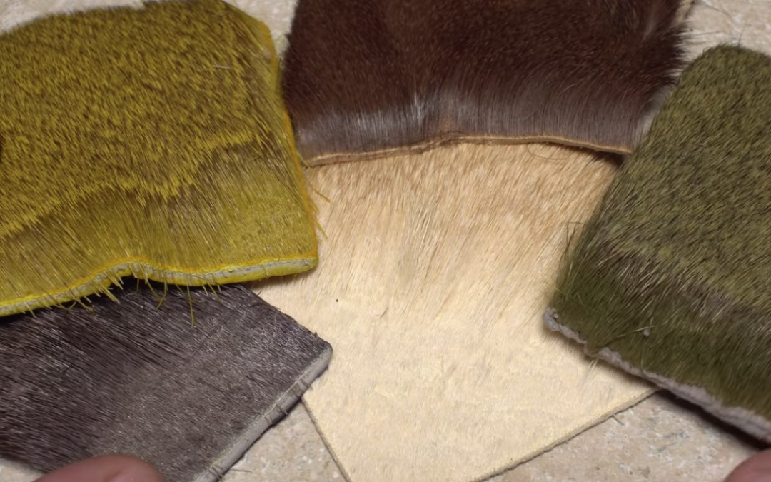 Choosing deer hair for comparadun flies