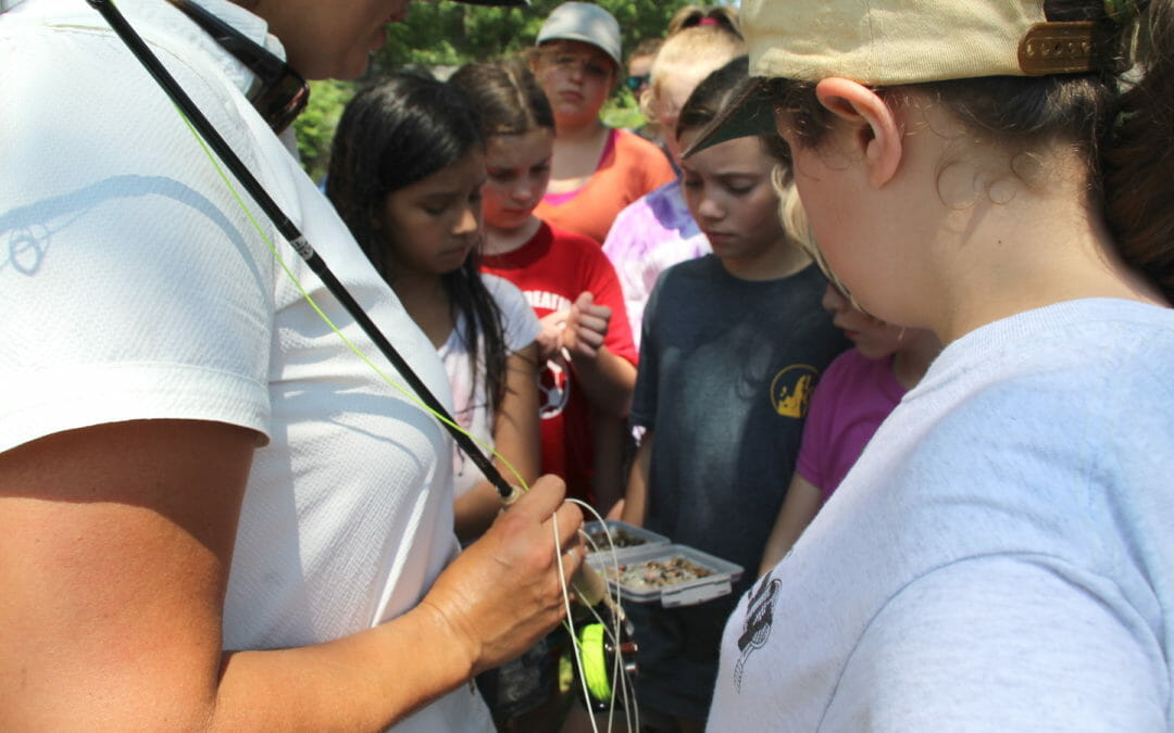 STREAM Girls camp connects fly fishing and STEM