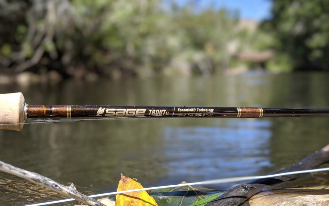 Sage Trout LL fly rod