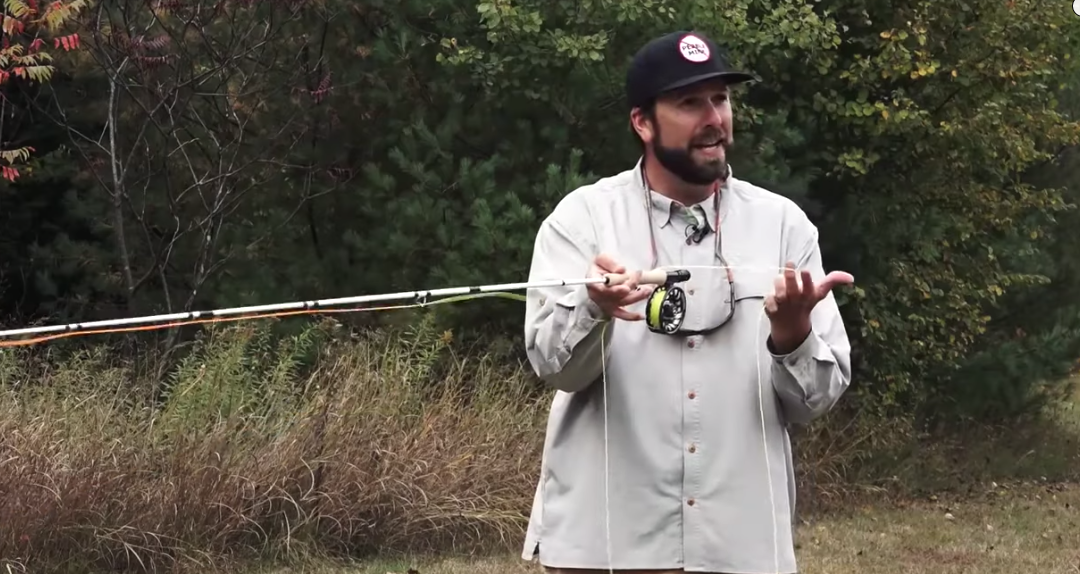 Using your line hand while casting
