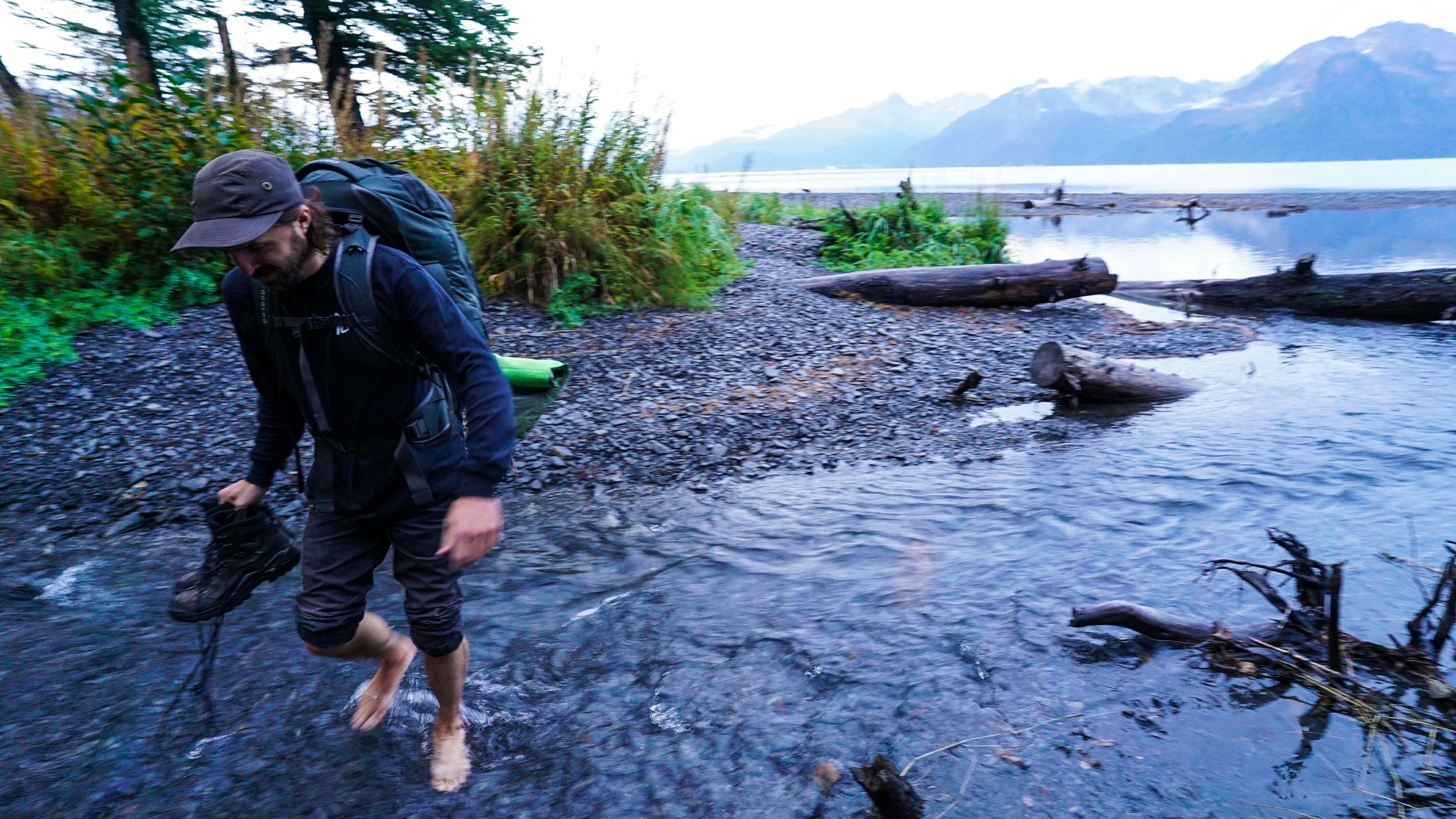 Creek crossing.