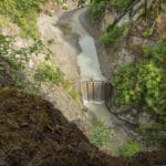 Lower Eklutna Dam before removal