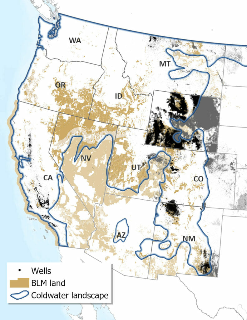 BLM energy developent map