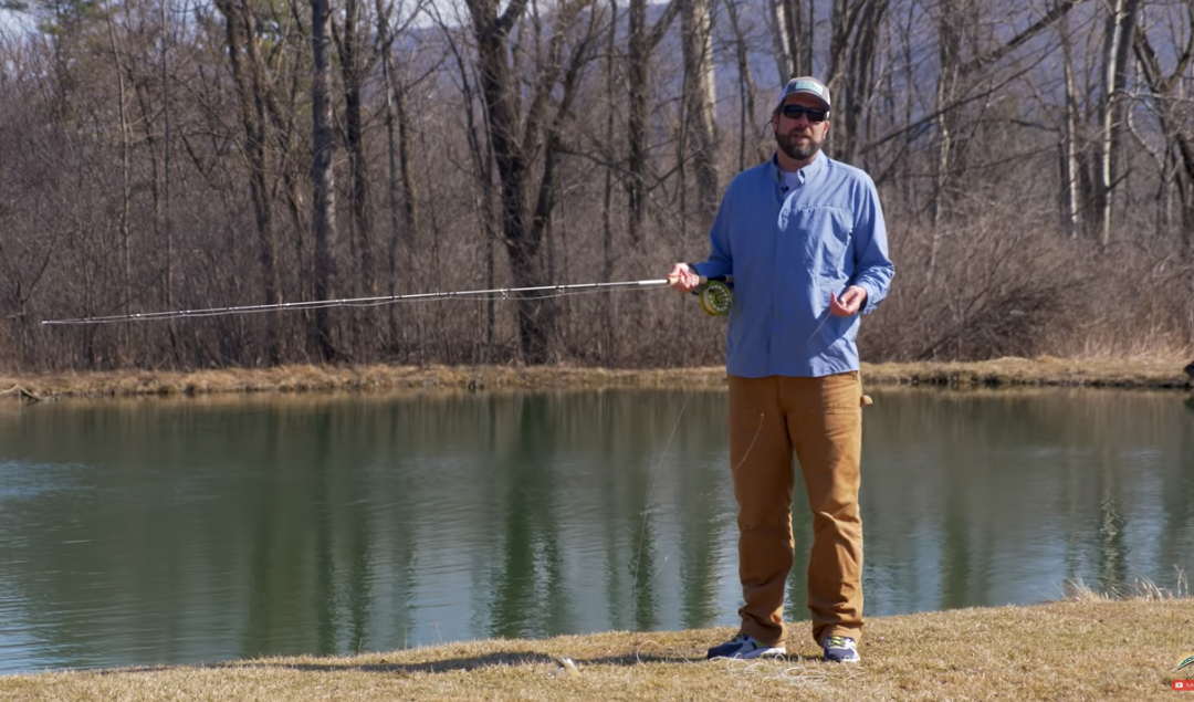 Casting a sink-tip line