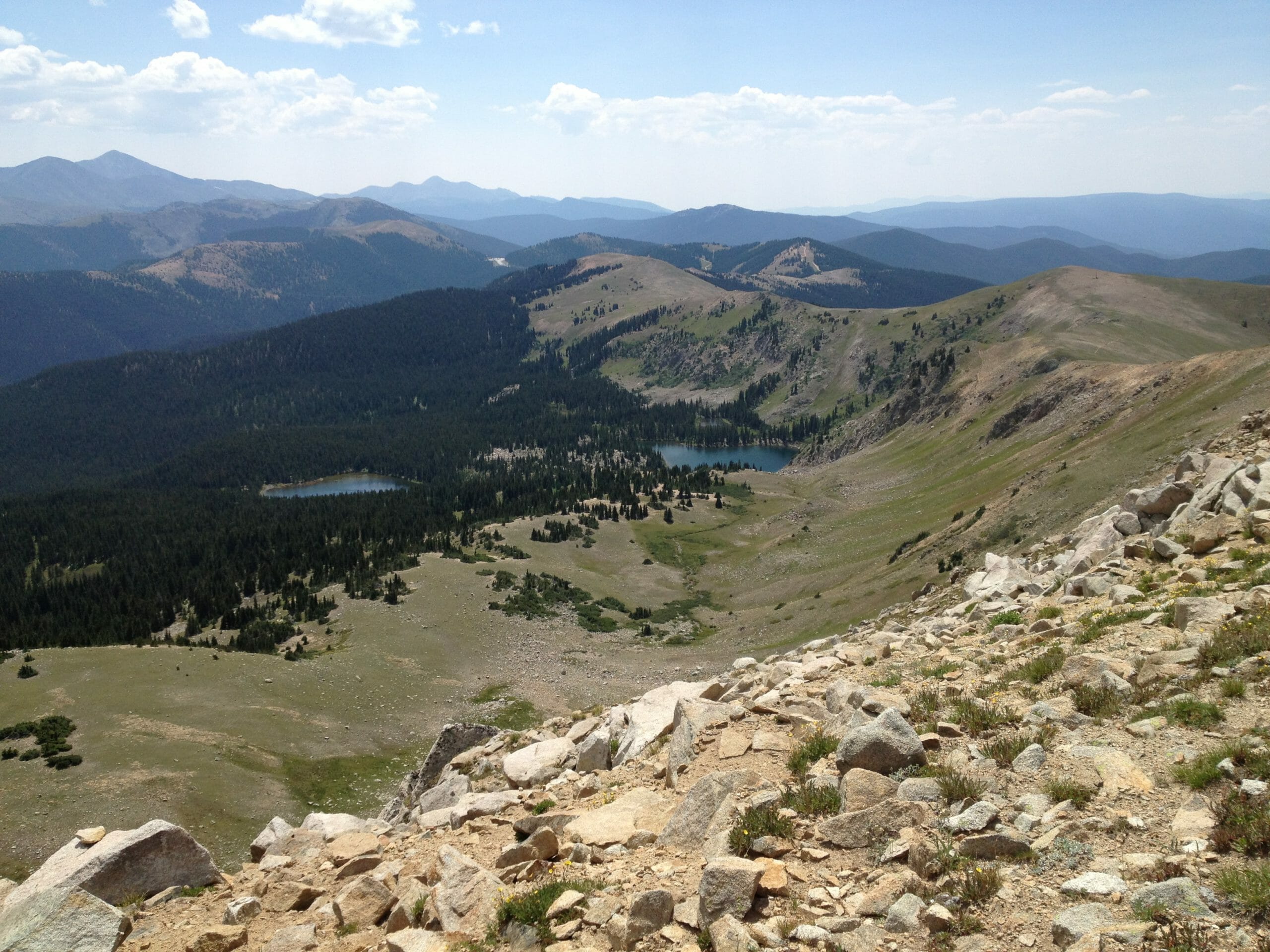 Monarch Pass in the distance.