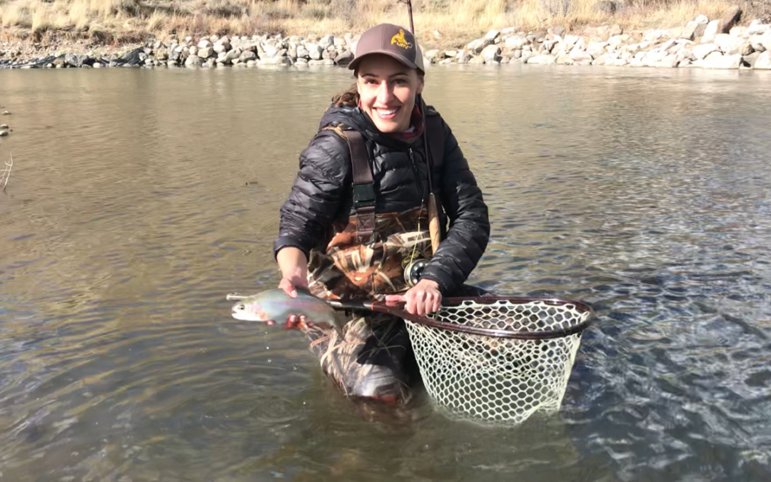 Rose is at the ready for Wyoming anglers, hunters