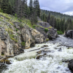 Dagger Falls on the Middle Fork of the Salmon River.