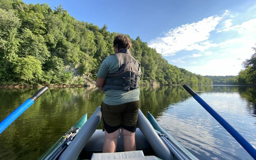 Finding a balance between teaching and fishing