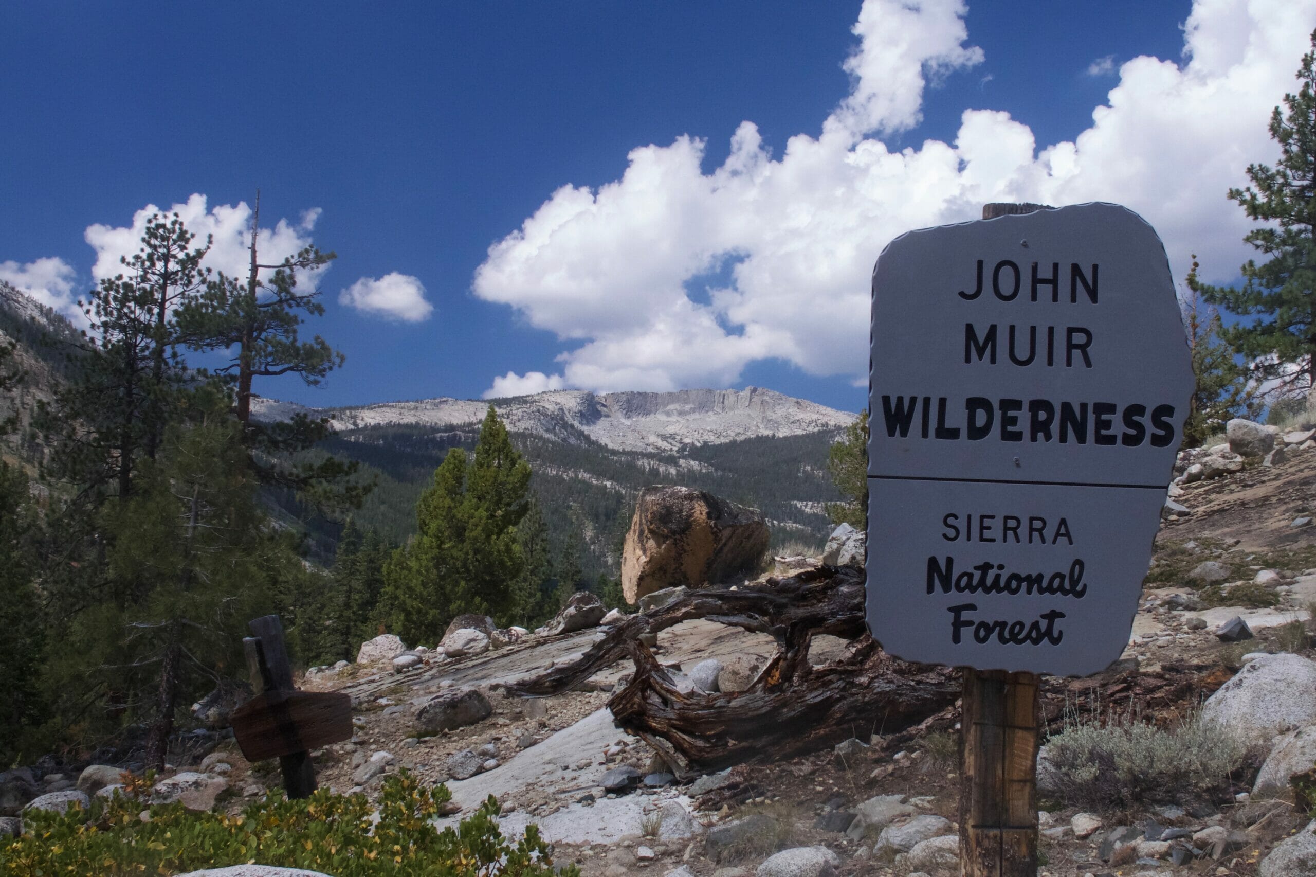 The John Muir Wilderness in California.