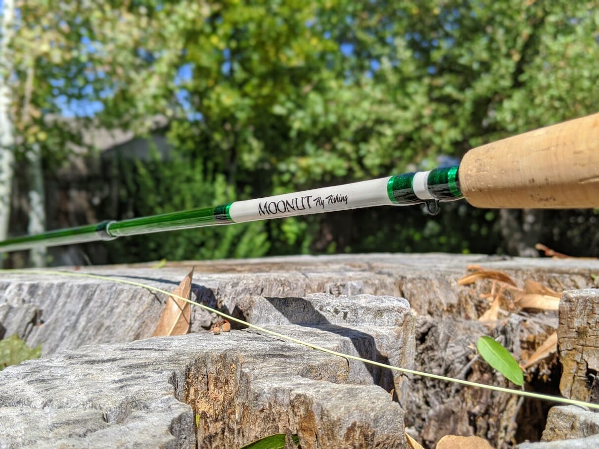 A Moonlit fly rod