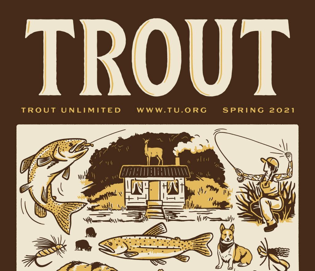 Behind The Cover Of TROUT Alana Louise Lyons Trout Unlimited