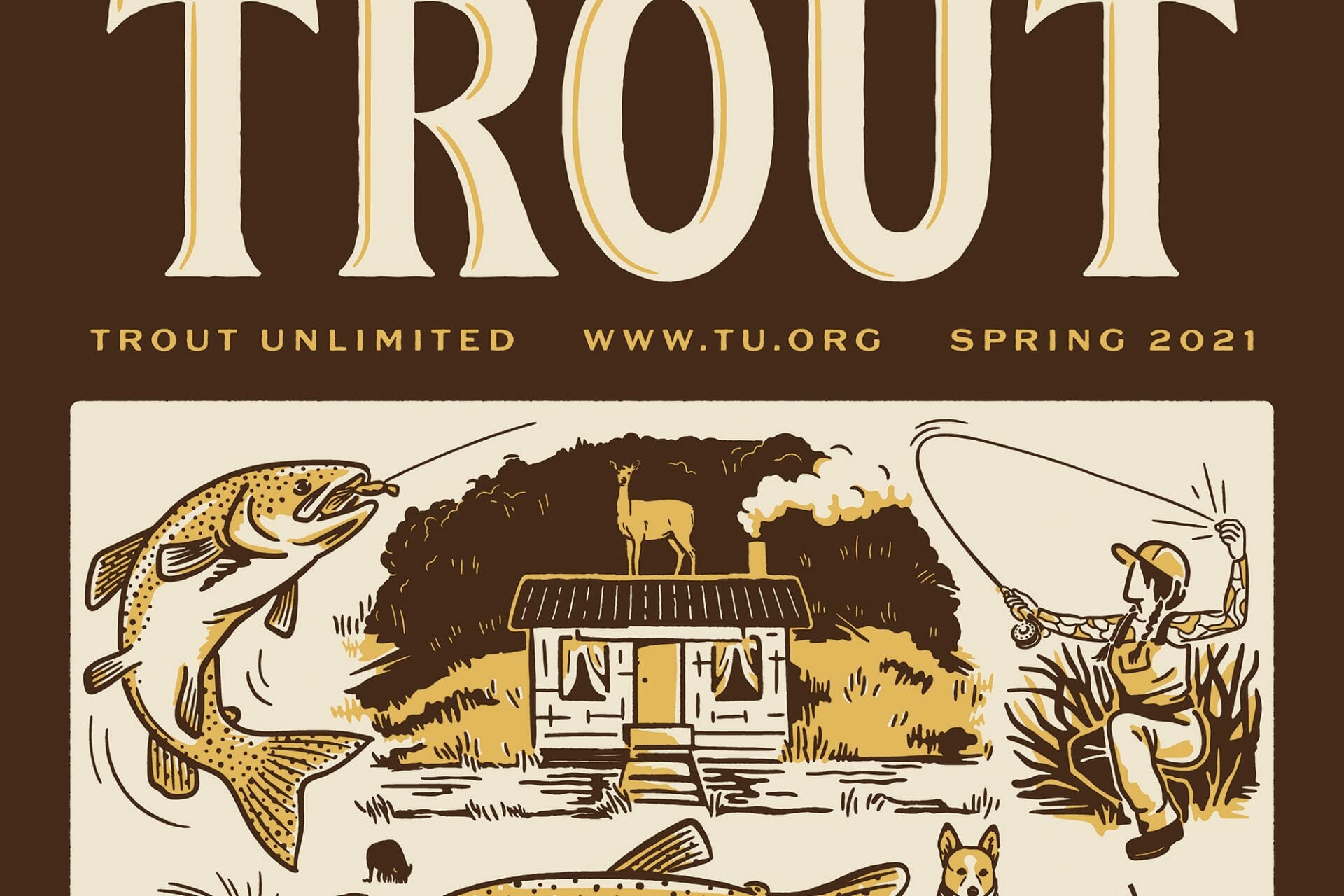 Stay tuned for TROUT cover poster Trout Unlimited