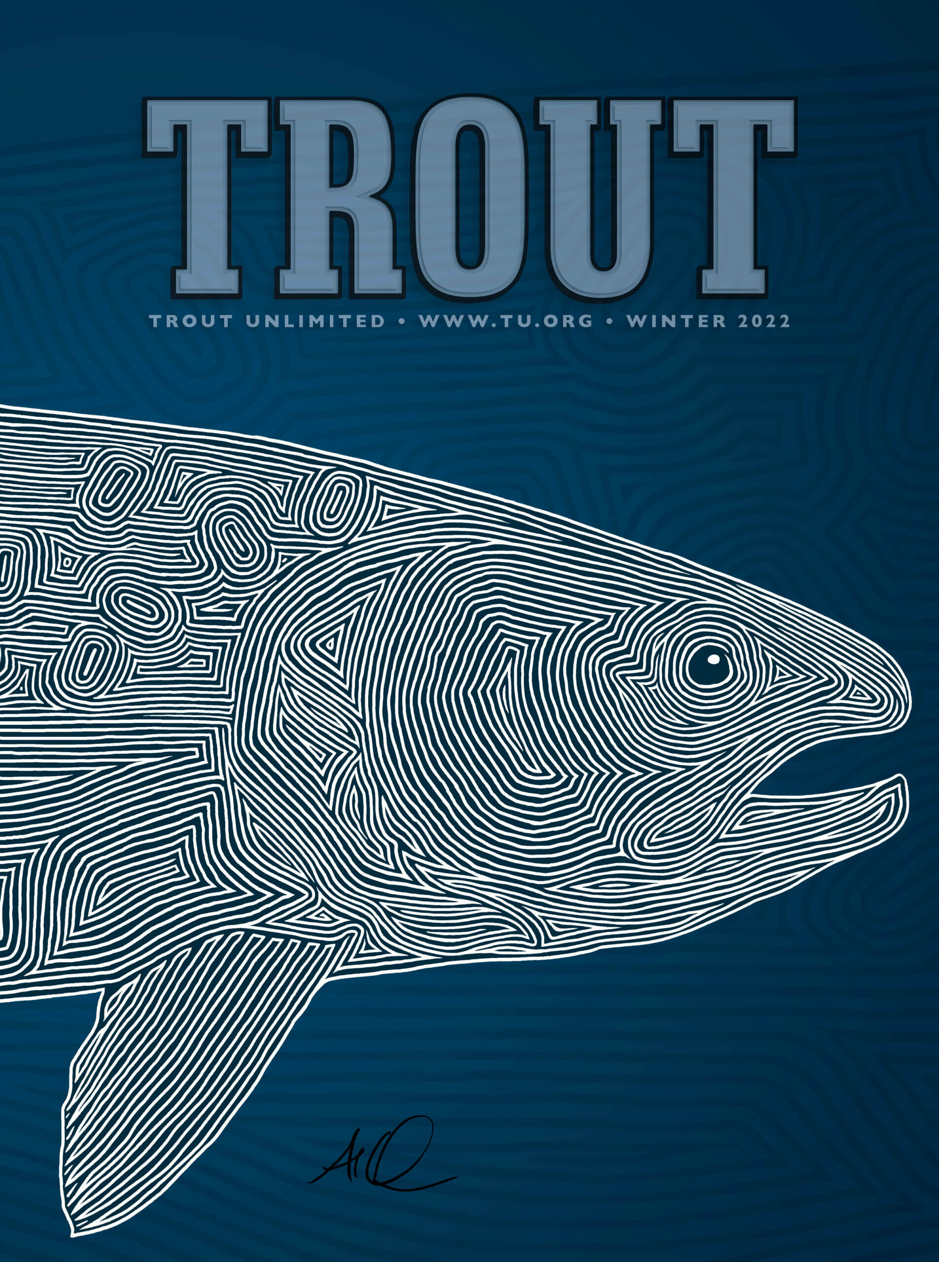 Trout Fishing Dad' Posters