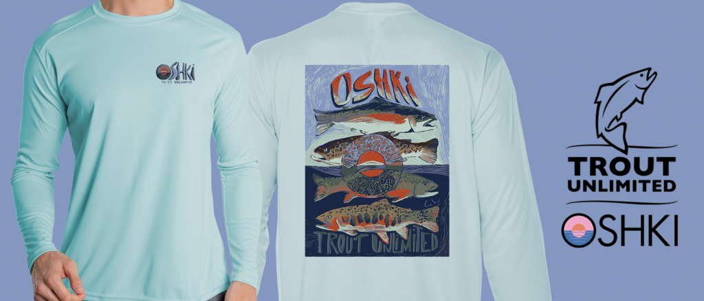 Cool Fishing Shirts, Custom Designed For TU - Trout Unlimited