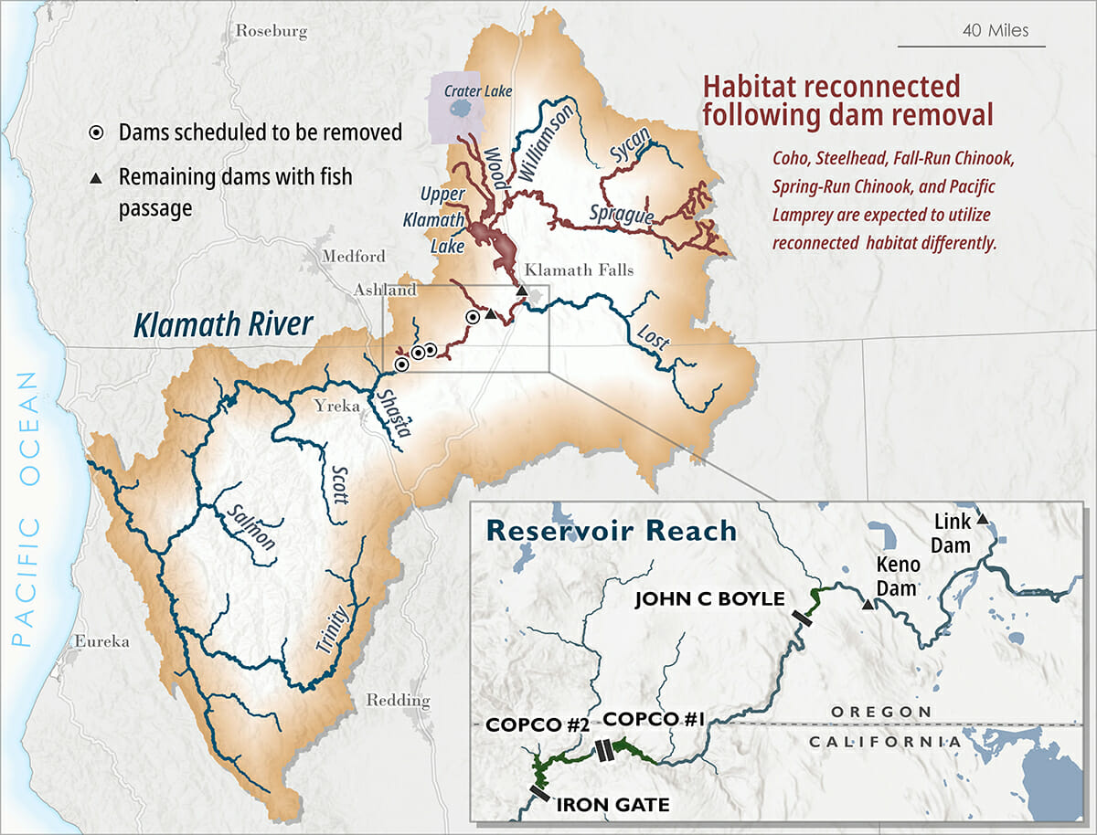 Planning For Salmon And Steelhead - Klamath Map Final 