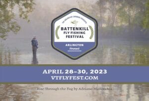Front of Battenkill Fly Fishing Festival Flyer - 2003