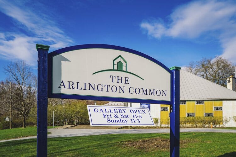 Sign for The Arlington Common
