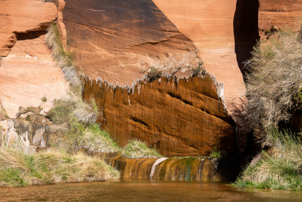 Seepage into Colorado River