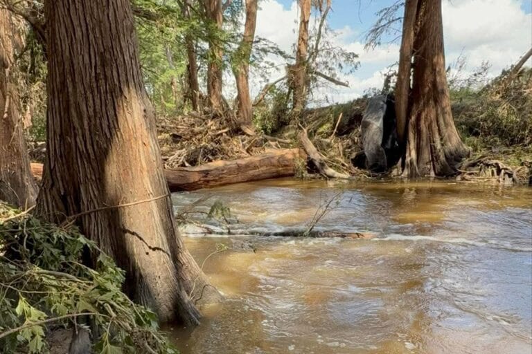 When a river breaks your heart
