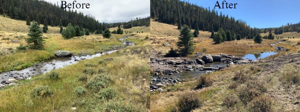 Before and After Picture, Rio San Antonio