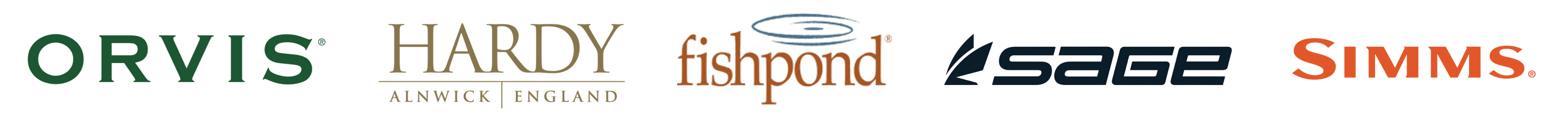 Orvis, Hardy, Fishpond, Sage, Simms