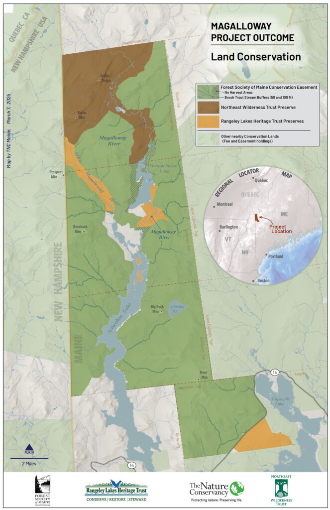 conservation outcomes map magalloway