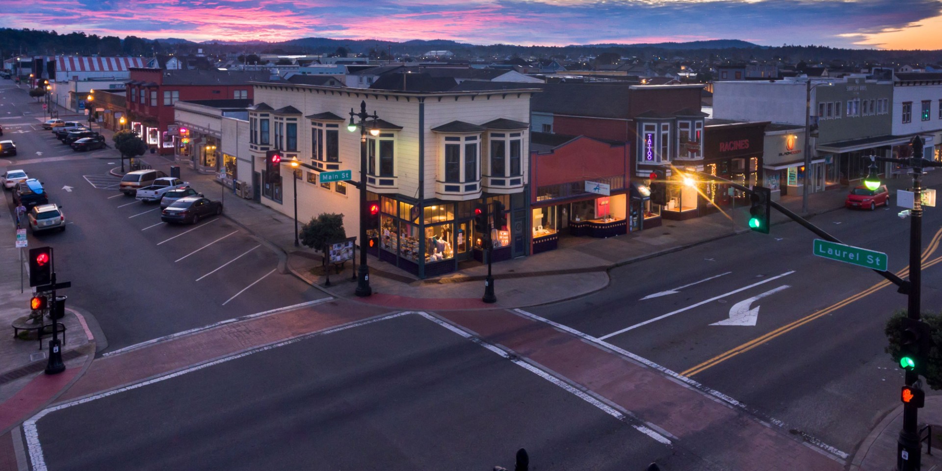 Fort Bragg Downtown Credit City of Fort Bragg