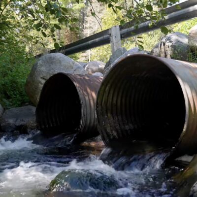 replaced culverts wisconsin stream