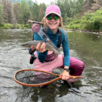 A WOW participant shows off this beautiful Dolly Varden in 2023