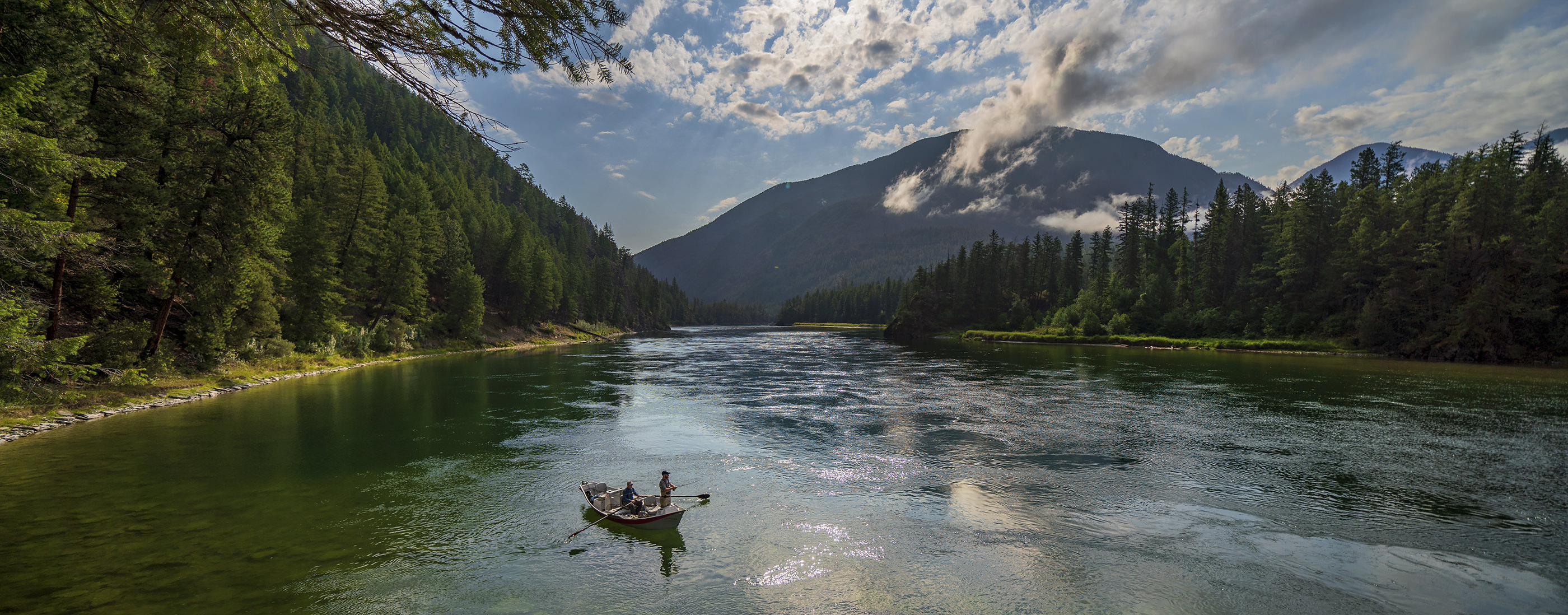 Guided fishing on Montana's Yaak River