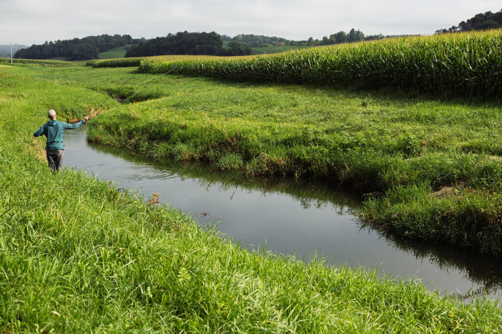 midwest stream fishing
