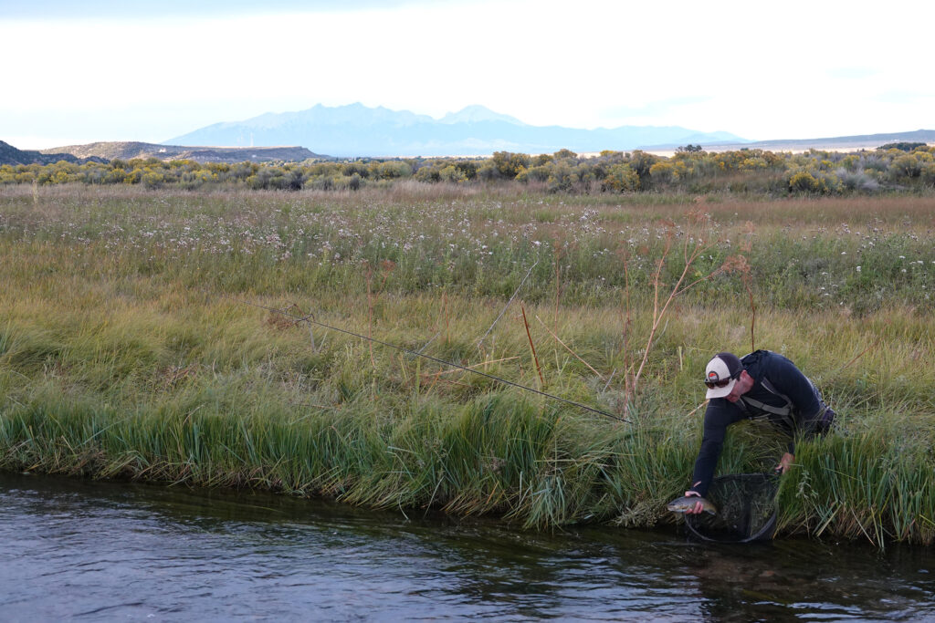 kevin terry fishing in the San Luis Valley