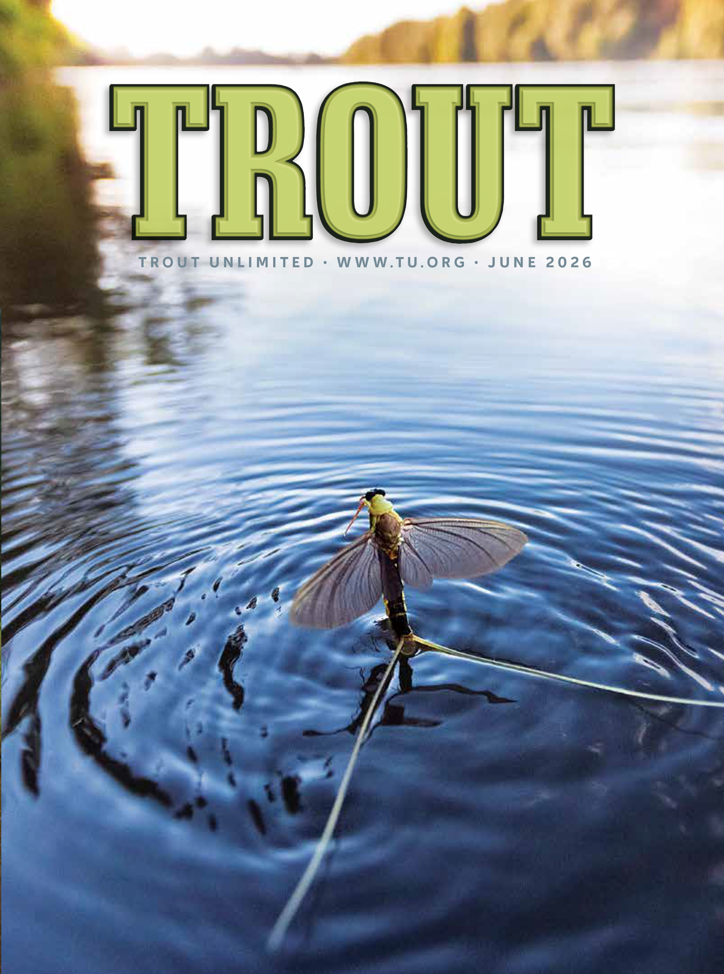 Cover of TROUT Magazine June 2026