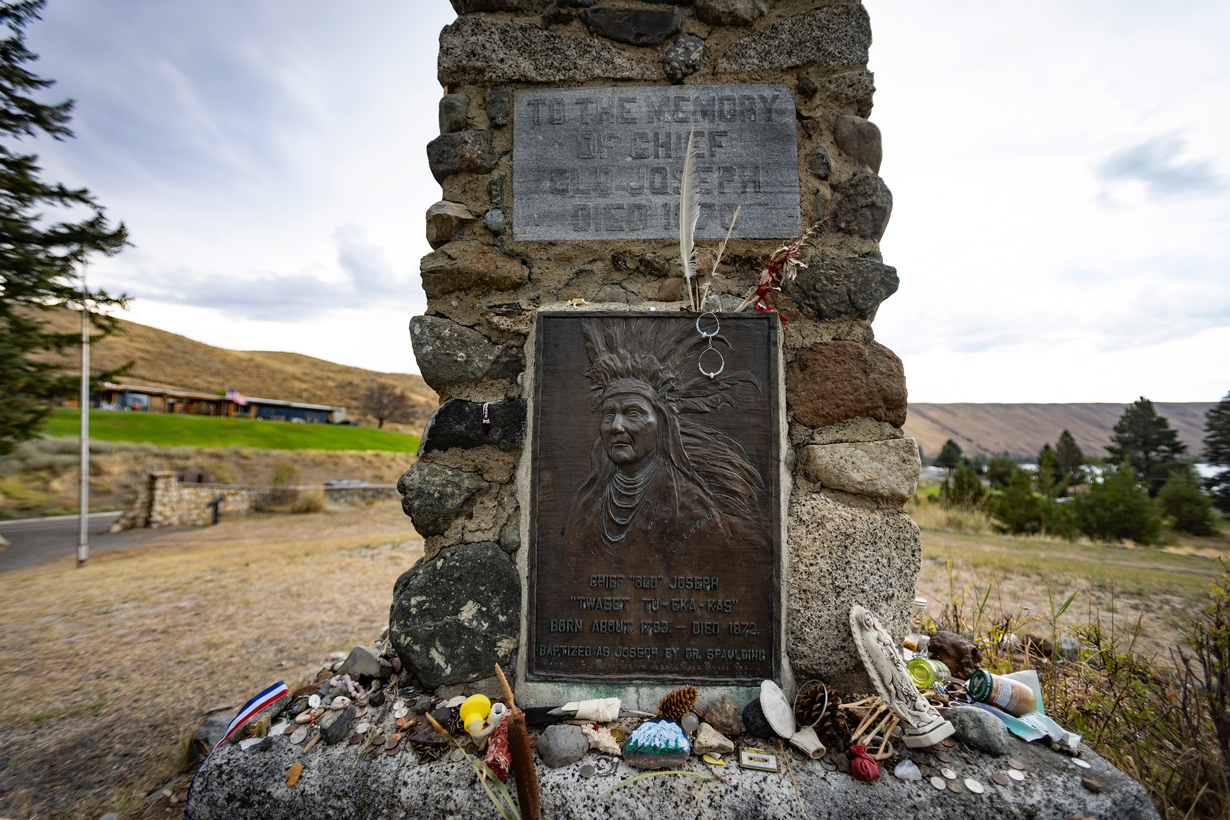 Old Chief Joseph's grave
