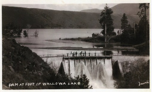 wallowa historical dam photo