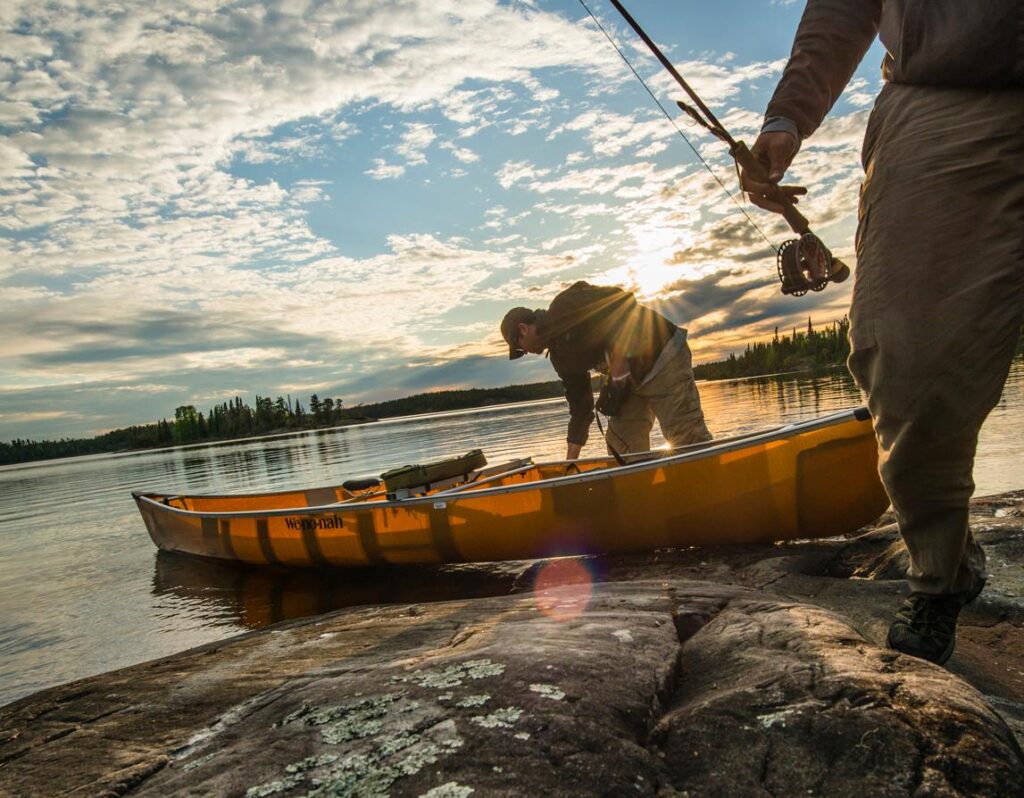 lake fishing