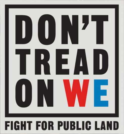 dont-tread-public-lands-logo dont tread on we public lands logo