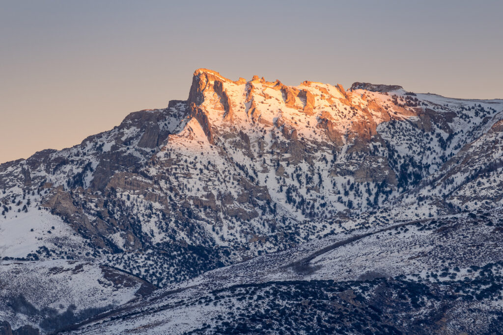 ruby mountains alpine glow