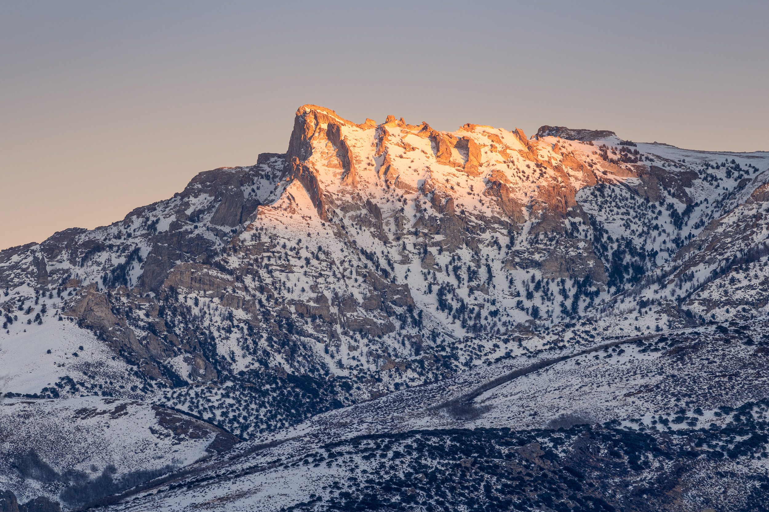 ruby mountains alpine glow