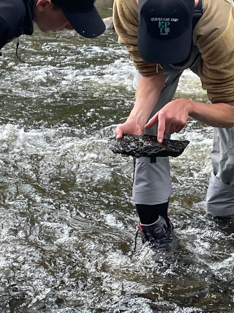 youth fly fishing camp bud identification